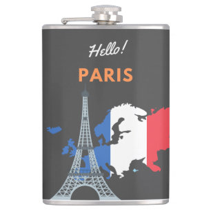 Hello Paris Flask