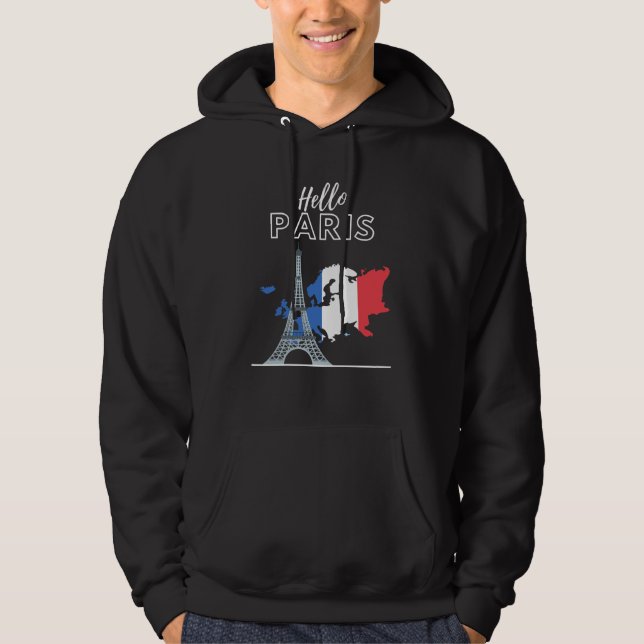 Hello Paris   Hoodie (Front)