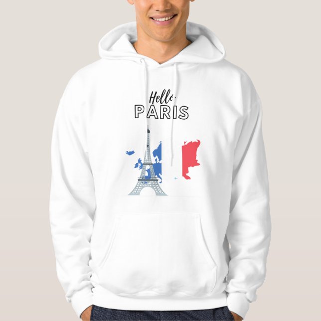 Hello Paris   Hoodie (Front)