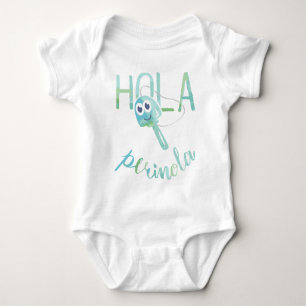 Hello Perinola Watercolor Venezuelan Phrases Baby Bodysuit