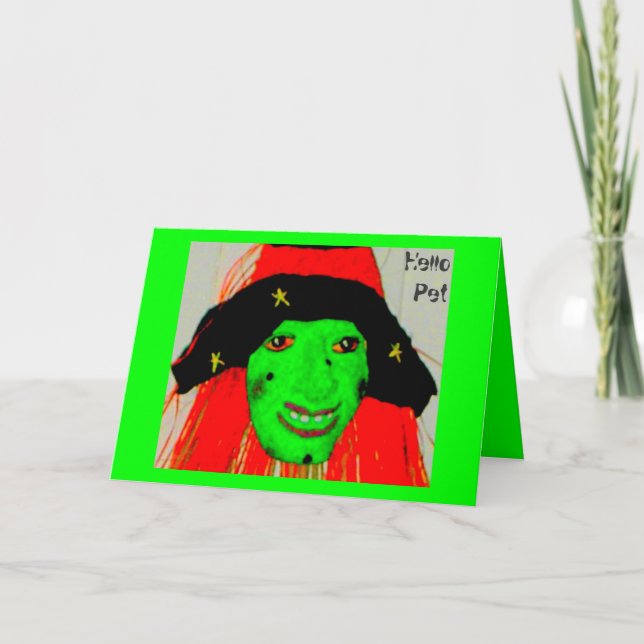 Hello Pet Card (Front)