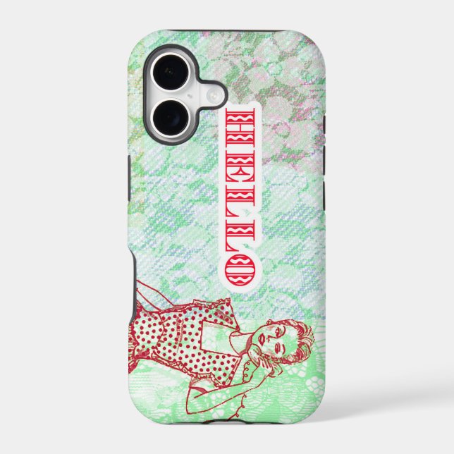 Hello Phone Case (Back)