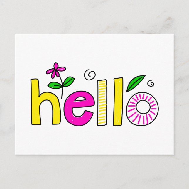 hello postcard (Front)