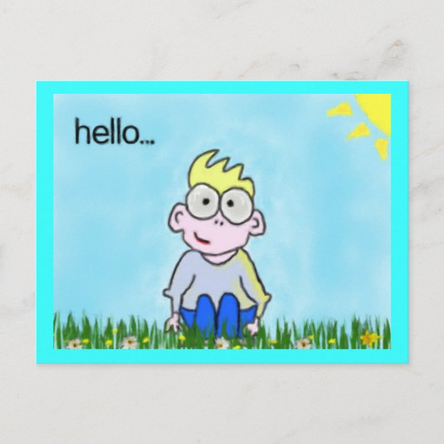 Hello Postcard (Front)