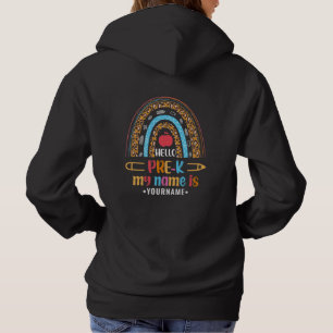 Hello Pre K Back to School Preschool Gifts Hoodie