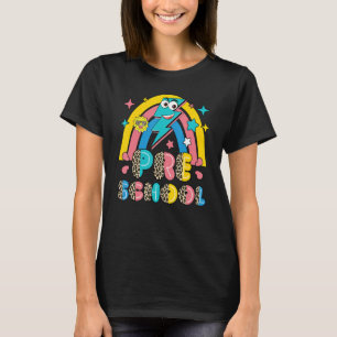 Hello Preschool Happy First Day Of School Rainbow T-Shirt
