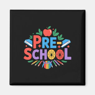 Hello preschool squad spider pre-k back to school magnet