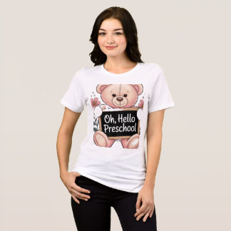 Hello Preschool Teacher Shirt Women’s