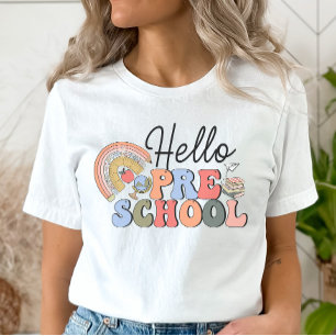 Hello Preschool Teacher  T-Shirt