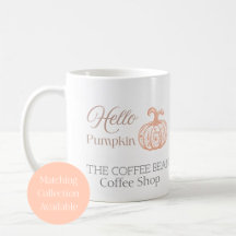 Hello Pumpkin Autumn Branding for Boutique Shop