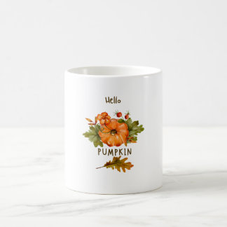 hello pumpkin coffee mug
