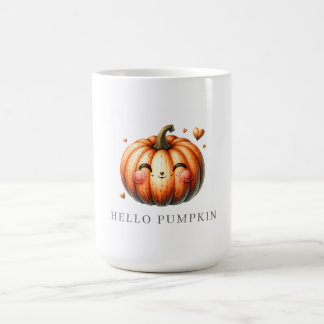 Hello Pumpkin Cute Custom Coffee Mug