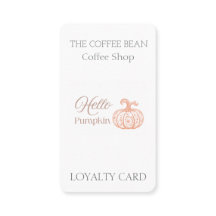 Hello Pumpkin Fall Coffee Shop Design for Boutique