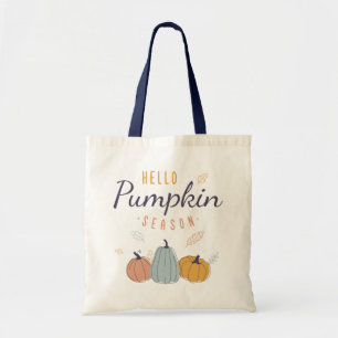 Hello Pumpkin Season Tote Bag