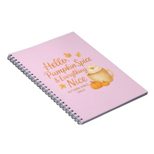 Hello, Pumpkin Spice & Everything Nice Journal