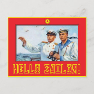 Hello Sailor1 Postcard
