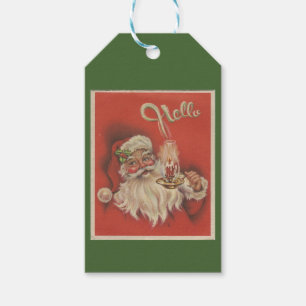 "Hello" Santa Gift Tag