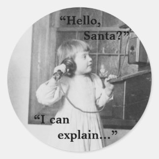 Hello, Santa? - Sticker