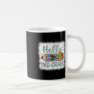 Hello Second Grade Back To School 2nd Grade Studen Coffee Mug