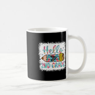 Hello Second Grade Back To School 2nd Grade Studen Coffee Mug