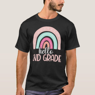 Hello Second Grade Back To School 2nd Grade Teache T-Shirt