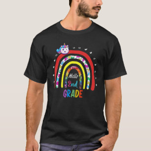 Hello Second Grade My First Day Of School Girl's U T-Shirt