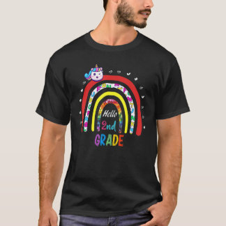 Hello Second Grade My First Day Of School Girl's U T-Shirt
