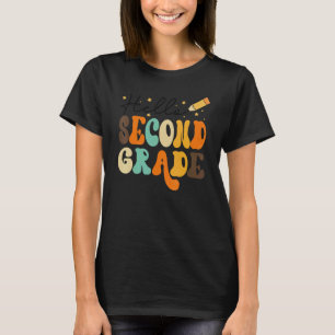 Hello Second Grade Team 2nd Grade Teacher Back To T-Shirt