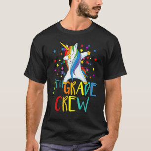 Hello Seventh Grade Crew 7th Grade Teacher Appreci T-Shirt