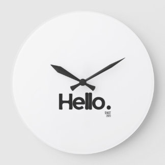 Hello. Since 2026 Wall Clock