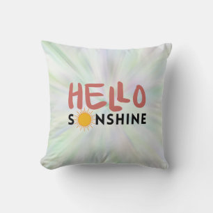 Hello Sonshine, Sun Rays, Summer vibes Cushion