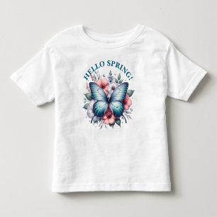 Hello Spring Butterfly-96282 Toddler T-Shirt