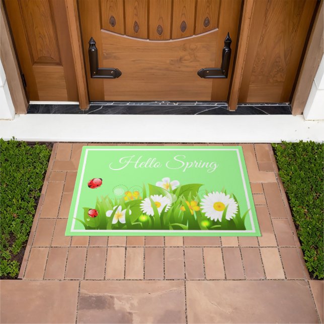 Hello Spring Doormat (Outdoor)