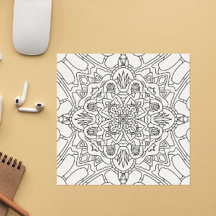 Hello Spring: Plant Colouring Page