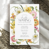 Hello Spring Social Event Sunny Floral