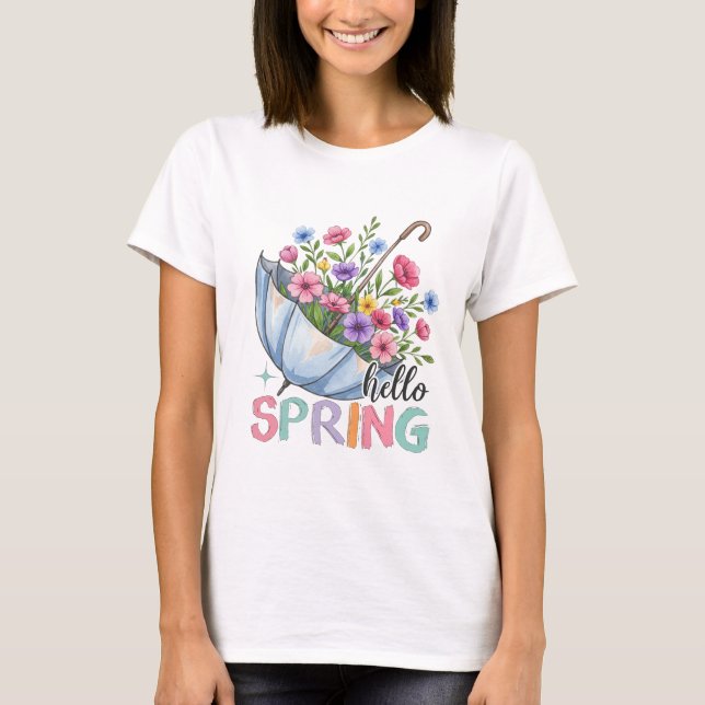 Hello Spring T-Shirt (Front)