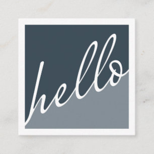 Hello Square Business Card