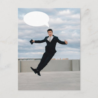 Hello Sterling Holiday Postcard