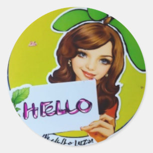 Hello Sticker