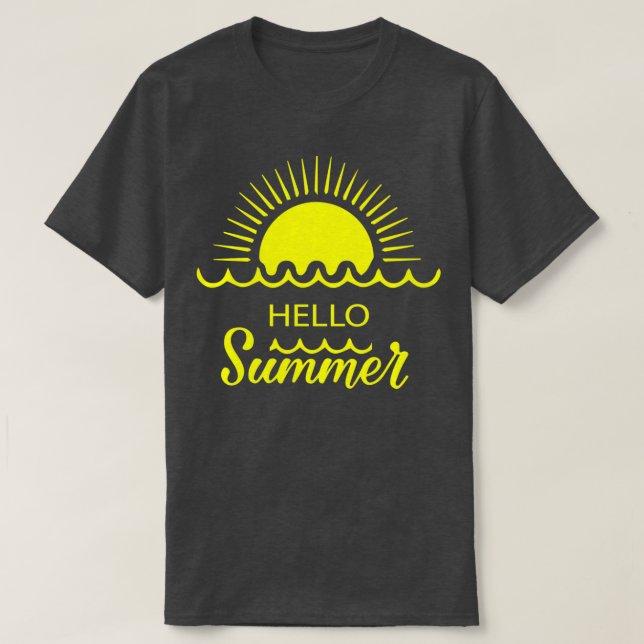 Hello summer 2 T-Shirt (Design Front)