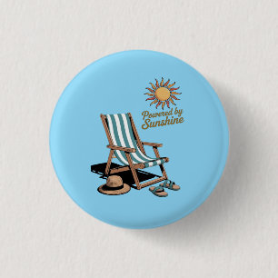 Hello Summer 3 Cm Round Badge