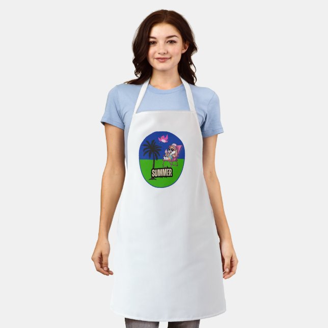 Hello summer  apron (Worn)