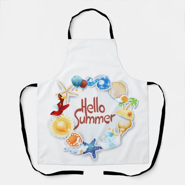 Hello Summer Apron (Front)