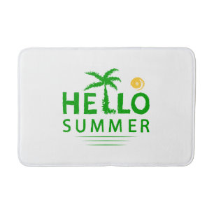Hello Summer Bath Mat