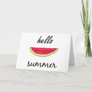 Hello Summer  Card