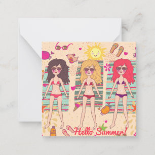 Hello Summer Card