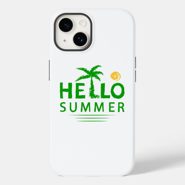 Hello Summer Case-Mate iPhone Case (Back)