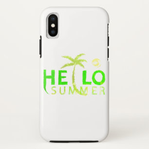 Hello Summer iPhone X Case