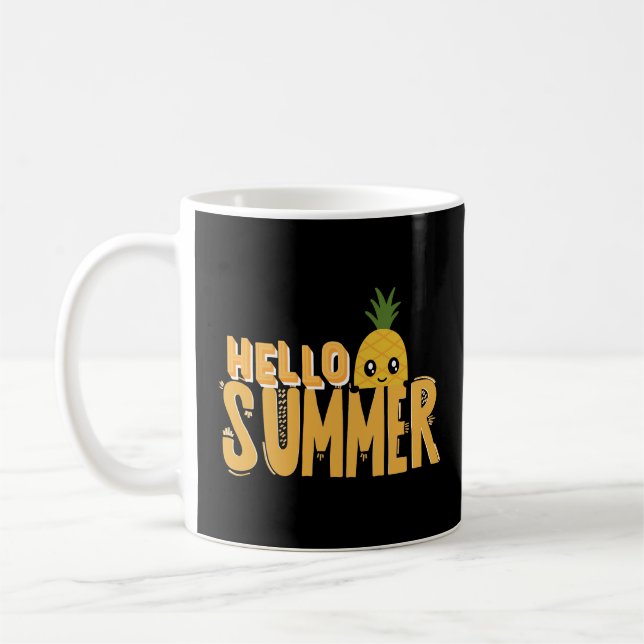 Hello Summer Coffee Mug (Left)