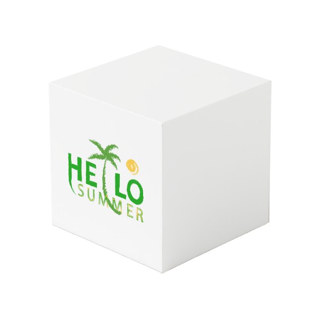 Hello Summer Cube (Front Angled)
